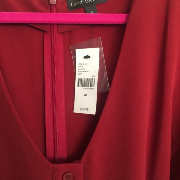 Lane Bryant NWT Button-Front Jumpsuit - Picture 4 of 4